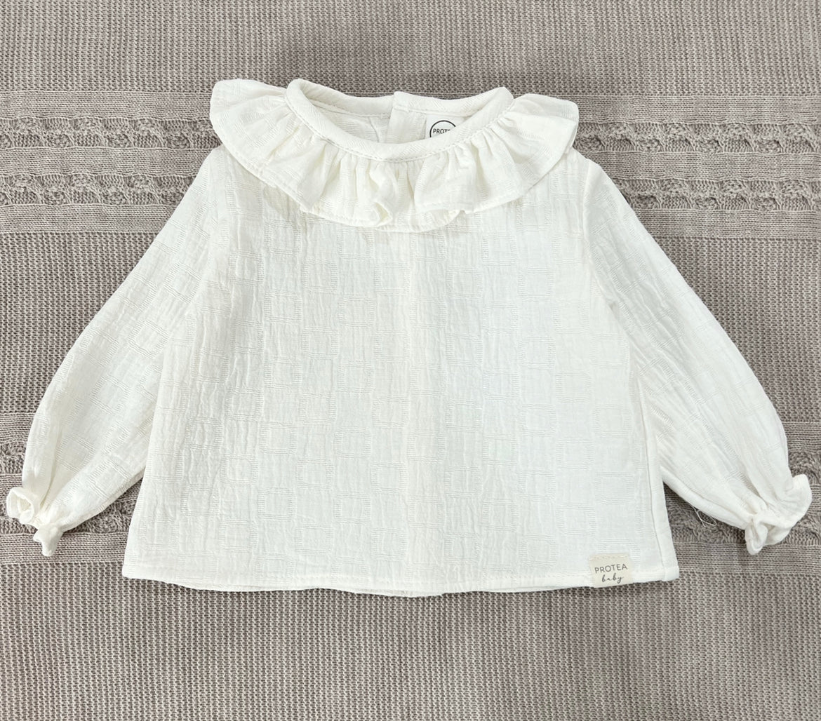 Blusa Carolina con volante